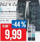 Kaufhaus Stolz Cuxhaven - Herren-Bermuda Angebot im Prospekt Herren-Bermuda bei Kaufhaus Stolz im Cuxhaven Prospekt für 9,99 €