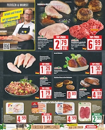 Fleischwurst Angebot im aktuellen EDEKA Prospekt auf Seite 4