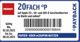20FACH 0P im Angebot bei Penny-Markt in Eberswalde 20FACH 0P Angebote von Payback bei Penny-Markt Eberswalde