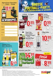 Pepsi im Trinkgut Prospekt in Rüsselsheim Aktueller Trinkgut Prospekt mit Pepsi, "Aktuelle Angebote", Seite 8