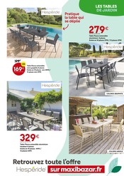 Table De Jardin Angebote im Prospekt "BIEN DEHORS À MINI PRIX" von Maxi Bazar auf Seite 3