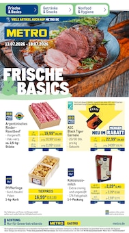 Garnelen im aktuellen METRO Prospekt (Essen) Garnelen im METRO Prospekt "Wochenangebote + Gewinnspiel" mit 51 Seiten (Essen)