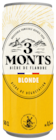 BIÈRE BLONDE 3 MONTS - 3 MONTS en promo chez Auchan Hypermarché Villiers-sur-Marne à 1,99 €