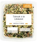Taboulé à la libanaise en promo chez Hmarket Taboulé à la libanaise dans le catalogue Hmarket