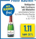 Sekt Angebote von Rotkäppchen bei diska Weiden für 1,11 €