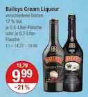 Baileys Cream Liqueur im V-Markt Prospekt Baileys Cream Liqueur von Baileys im aktuellen V-Markt Prospekt für 9,99 €
