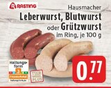 Hausmacher Leberwurst bei EDEKA im Schermbeck Prospekt für 0,77 €