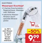 Wasserspar-Duschkopf Angebote von EASYmaxx bei Netto Marken-Discount Greifswald für 9,99 €