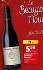 Beaujolais Nouveau en promo chez Lidl Balma à 5,59 €