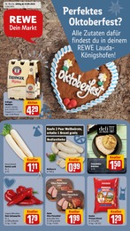 REWE Prospekt für Lauda-Königshofen mit 28} Seiten REWE Prospekt für Lauda-Königshofen: "Dein Markt", 28 Seiten, 15.09.2025 - 20.09.2025