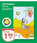 Malblock im Angebot bei GLOBUS in Trier Malblock Angebote von OHO bei GLOBUS Trier für 1,99 €