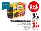 Feuilleté de Mousse Offre Decouverte - La Laitière dans le catalogue Super U