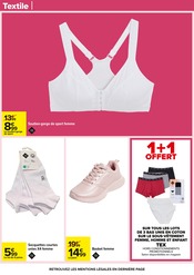 Soutien-Gorge Angebote im Prospekt "70 % D’ÉCONOMIES SUR UNE SÉLECTION DE PRODUITS D'HYGIÈNE" von Carrefour auf Seite 86