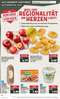 Äpfel im Kaufland Prospekt "RICHTIG FRISCH" mit 69 Seiten (Bielefeld)