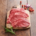Viande bovine : rumsteck*** à griller en promo chez Carrefour Maubeuge à 12,49 €
