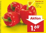 Paprika rot Angebote von Markttag bei Netto Marken-Discount Wuppertal für 1,69 €