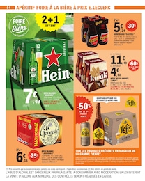 Offre Bière Belge dans le catalogue E.Leclerc du moment à la page 54