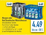 Aktuelles Mineralwasser Angebot bei diska in Erfurt ab 4,49 €