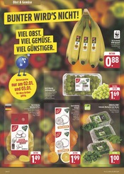 Aktueller E center Prospekt mit Bananen, "Wir lieben Lebensmittel!", Seite 12
