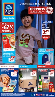 Brötchen Angebot im aktuellen ALDI SÜD Prospekt auf Seite 1