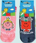 Lot de 3 paires de chaussettes invisibles enfant - Monsieur Madame dans le catalogue Intermarché Hyper