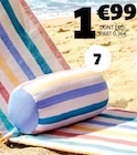 Coussin de plage en promo chez Gifi Coussin de plage dans le catalogue Gifi