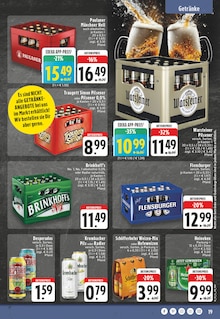 Warsteiner im aktuellen EDEKA Prospekt (Iserlohn) Warsteiner im EDEKA Prospekt "Aktuelle Angebote" mit 24 Seiten (Iserlohn)