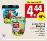 Eiscreme Angebote von Ben & Jerry’s bei WEZ Bad Oeynhausen für 4,44 €