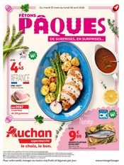 Prospectus Supermarchés Auchan Supermarché en cours à Forges-les-Eaux et alentours, "FÊTONS PÂQUES", 8 pages, 31/03/2026 - 06/04/2026 Catalogue Supermarchés Auchan Supermarché en cours à Forges-les-Eaux et alentours, "FÊTONS PÂQUES", 8 pages, 31/03/2026 - 06/04/2026