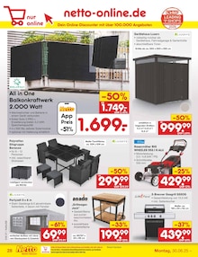 Gasgrill im Netto Marken-Discount Prospekt "Aktuelle Angebote" mit 53 Seiten (Bonn)