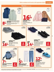 Promos Chaussures dans le catalogue "XXL" de Auchan Hypermarché Chaussures en promo dans le catalogue Auchan Hypermarché à la page 31