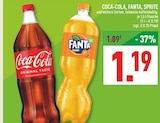 Coca-Cola, Fanta, Sprite Angebote von Coca-Cola bei Marktkauf Mülheim für 1,19 €