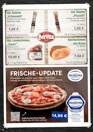 Hamberger Frischkaesezubereitung im Prospekt 