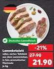 Lammkotelett im Angebot bei Kaufland in Stralsund Lammkotelett Angebote bei Kaufland Stralsund für 21,90 €