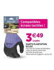 GANTS PLANTATION ECLOZ - ECLOZ - Delbard GANTS PLANTATION ECLOZ - ECLOZ à 3,49 € dans le catalogue Delbard