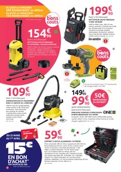 Aspirateur en promo dans le catalogue Mr.Bricolage à la page 8