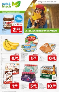 Nutella im nah&frisch Prospekt "JETZT ZUGREIFEN UND SPAREN!" mit 9 Seiten (Ibbenbüren)