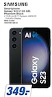 Smartphone Galaxy S23 (128 GB) Phantom Black Angebote von Samsung bei expert Kirchheim für 349,00 €