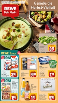 REWE Prospekt der KW 42 "Dein Markt" Aktueller REWE Prospekt "Dein Markt" Seite 1 von 36 Seiten