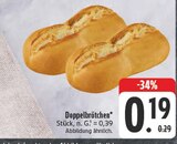 Doppelbrötchen Angebote bei EDEKA Amberg für 0,19 €