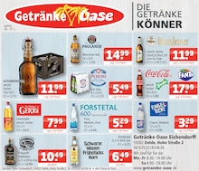 Getränke Oase Prospekt: "Aktuelle Angebote", 1 Seite, 26.01.2026 - 31.01.2026