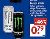 Energy-Drink von Monster für 0,79 € bei ALDI SÜD im Angebot Energy-Drink von Monster im aktuellen ALDI SÜD Prospekt