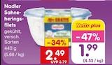 Sahneheringsfilets Angebote von Nadler bei Netto Marken-Discount Saarlouis für 1,99 €