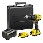 Promo Perceuse visseuse à percussion sans fil Stanley Fatmax SFMCD715D2K-QW V20 18V - 2x2Ah à 189,00 € dans le catalogue Castorama à Pont de la Maye
