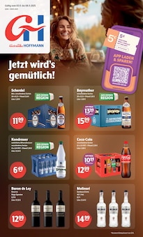 Coca Cola im aktuellen Getränke Hoffmann Prospekt (Hof) Coca Cola im Getränke Hoffmann Prospekt "Aktuelle Angebote" mit 10 Seiten (Hof)
