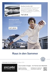 Volkswagen Prospekt "Mehr Platz für den Sommer" für Schlüchtern, 1 Seite, 01.06.2025 - 31.08.2025 Volkswagen Prospekt "Mehr Platz für den Sommer" für Schlüchtern, 1 Seite, 01.06.2025 - 31.08.2025