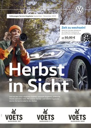 Volkswagen Prospekt für Burg: "Herbst in Sicht", 1 Seite, 01.09.2023 - 30.11.2023