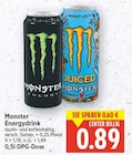 Energydrink von Monster für 0,89 € bei E center im Angebot Energydrink von Monster im aktuellen E center Prospekt