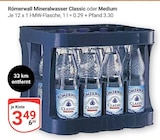 Aktuelle Mineralwasser Angebote bei GLOBUS in Bochum Aktuelles Mineralwasser Classic Angebot bei GLOBUS in Bochum ab 3,49 €