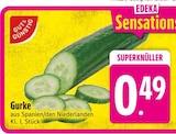 Gurke im EDEKA Prospekt Gurke von Gut & Günstig im aktuellen EDEKA Prospekt für 0,49 €